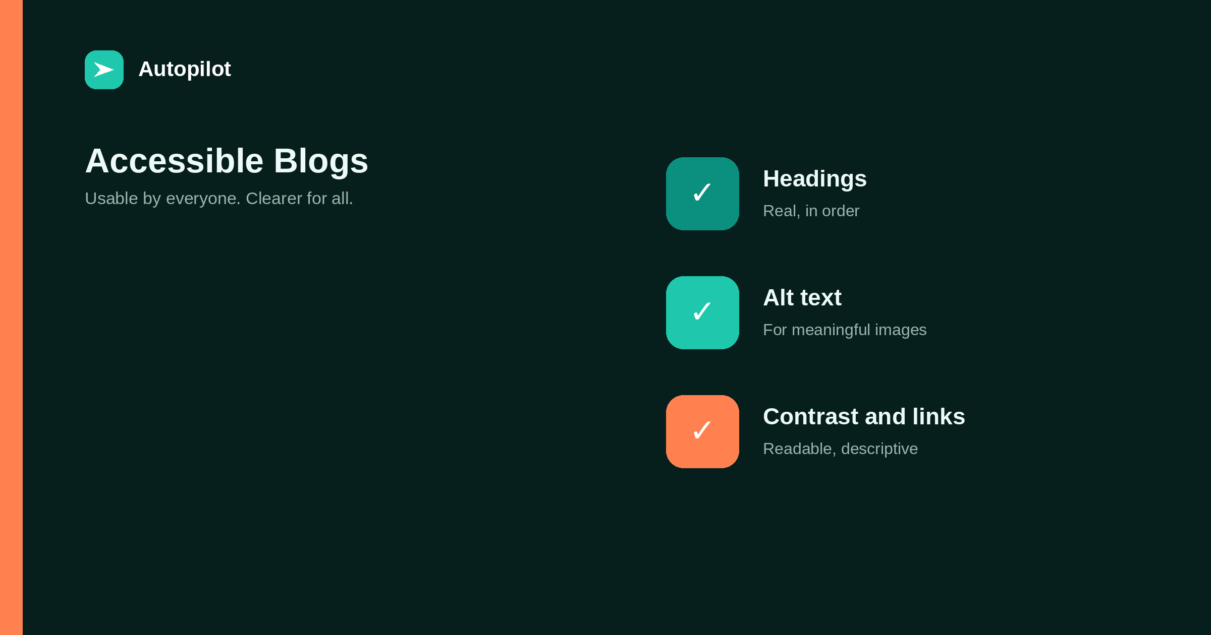 Accessibility for a Blog: The Fixes That Matter Most