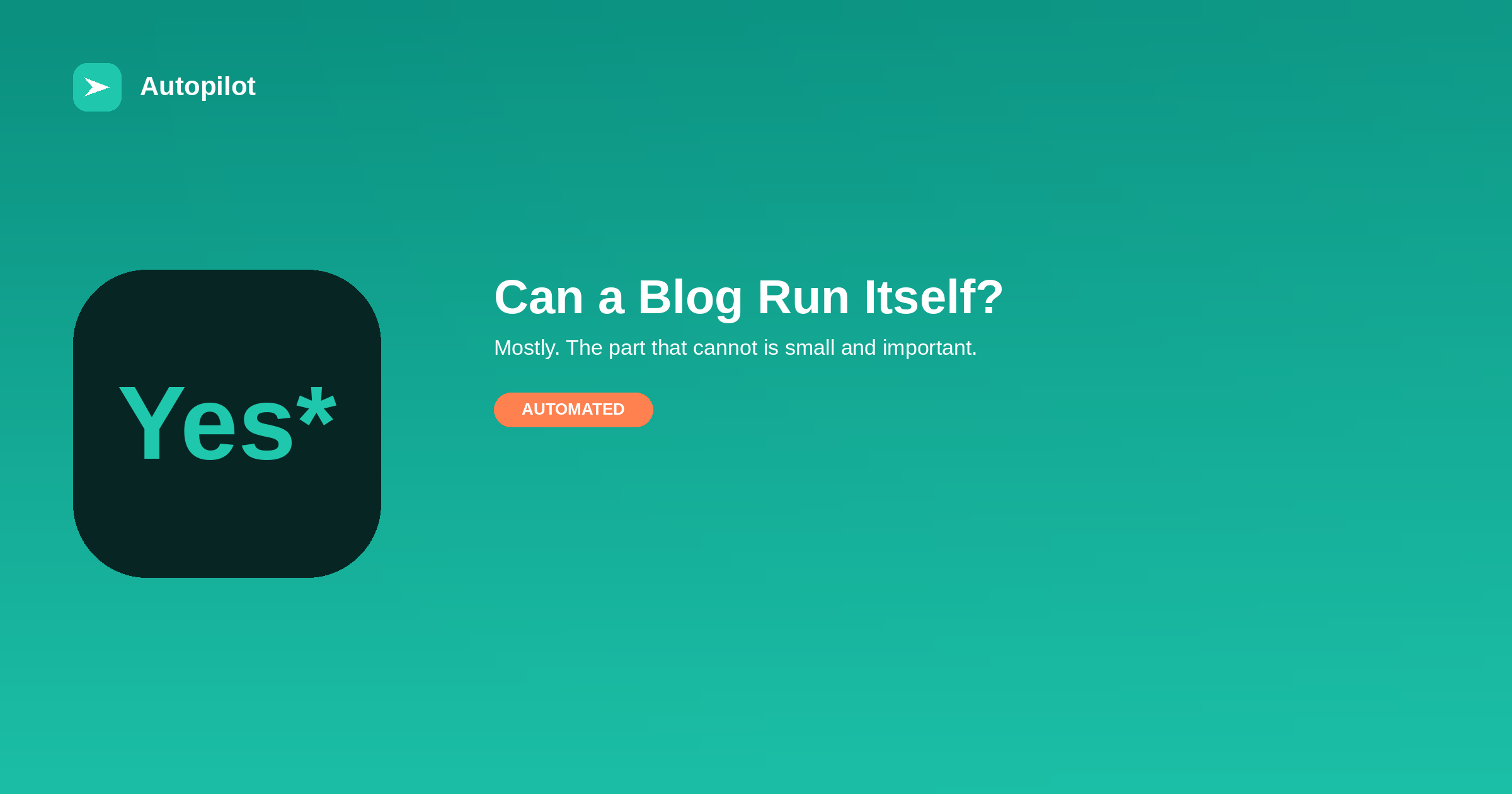 Can You Really Automate a Blog? An Honest Answer