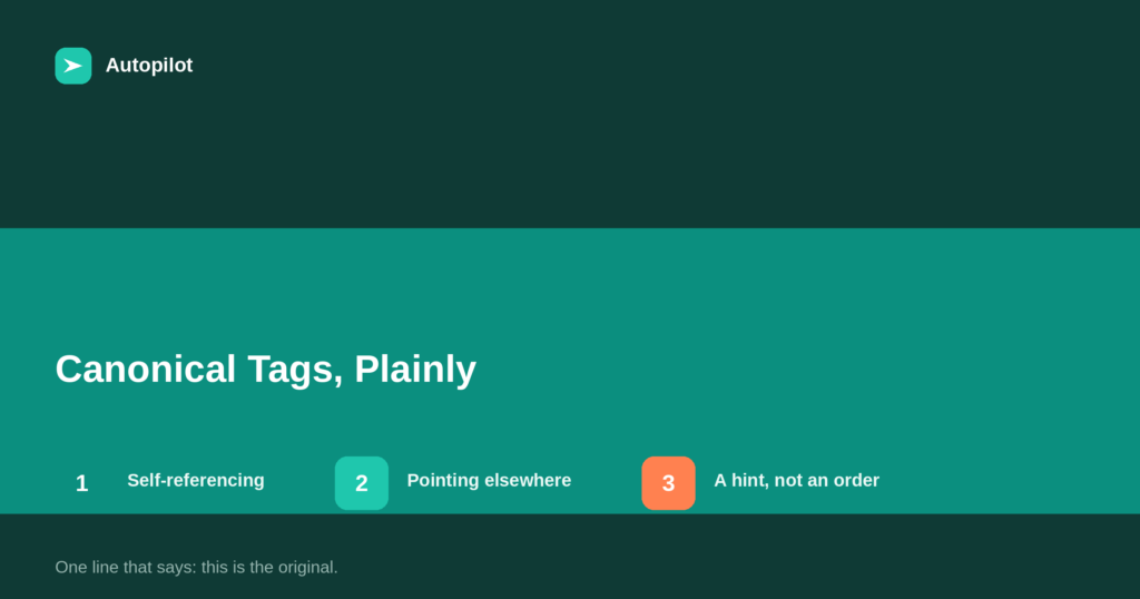 Canonical Tags Explained Without the Jargon