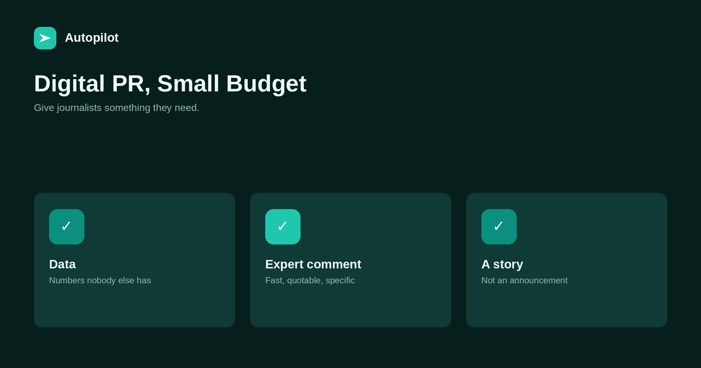 Digital PR on a Small Budget