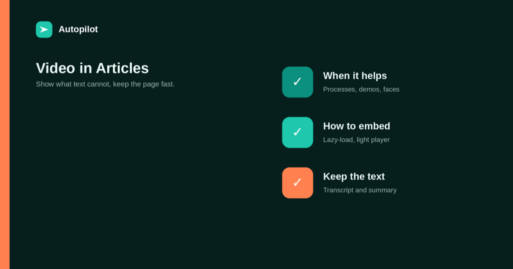 Embedding Video in Blog Posts: When It Helps