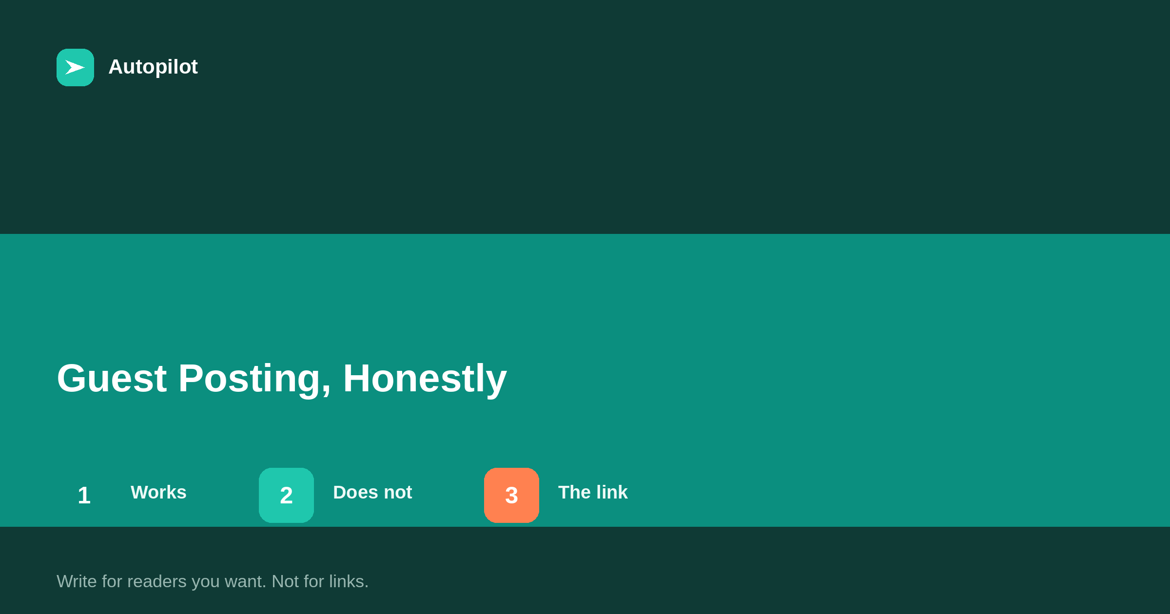 Guest Posting: What Still Works and What Does Not