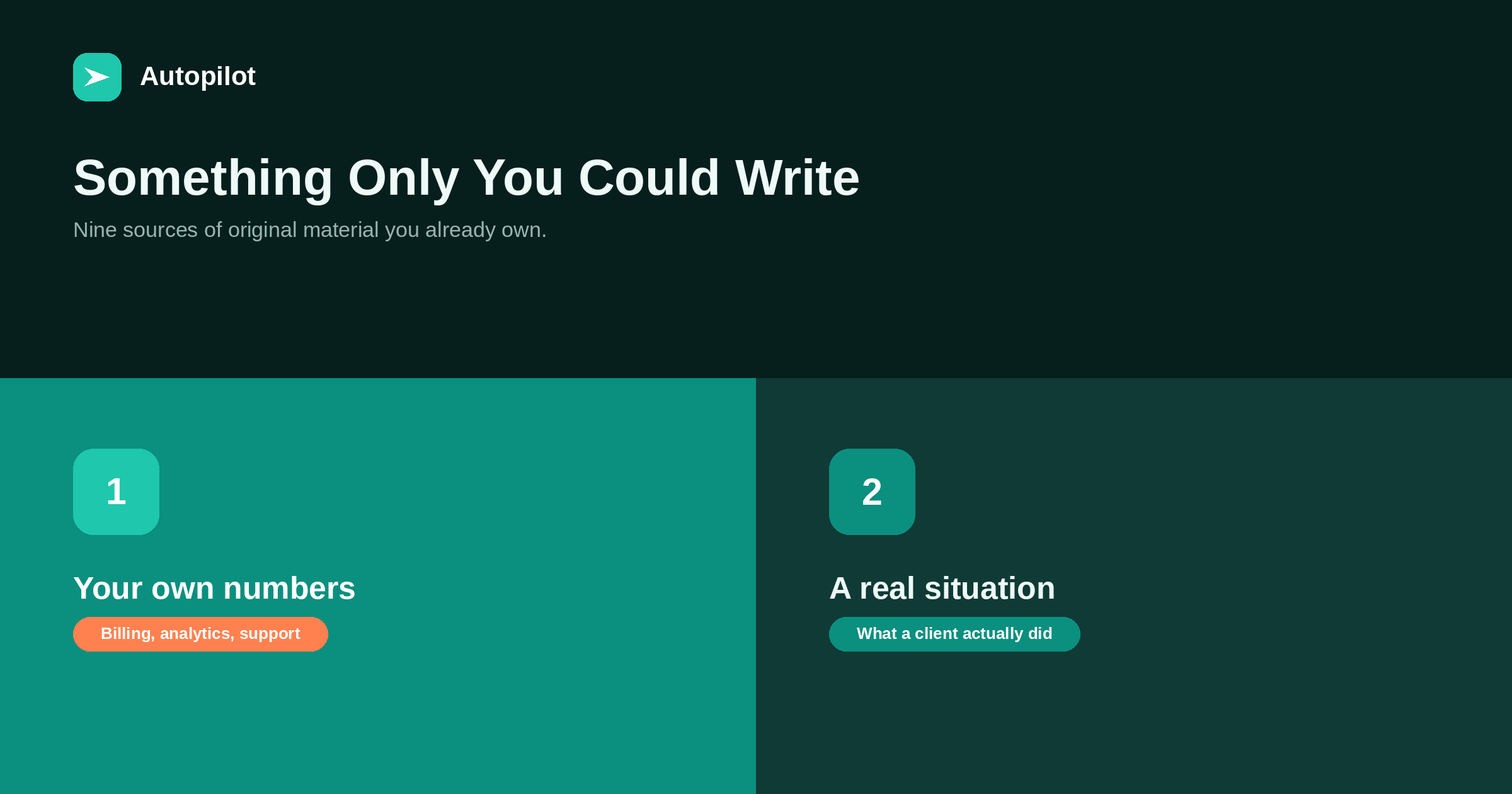 How to Put Something Original in an Article You Automated