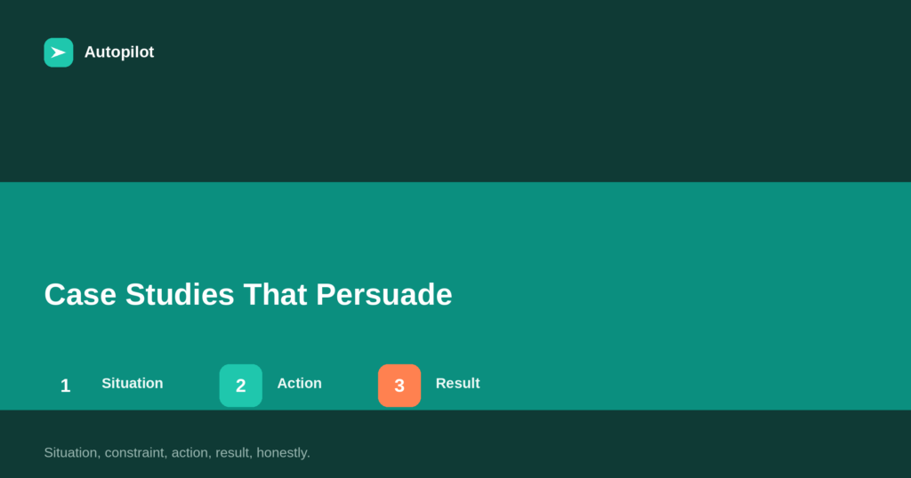 How to Write a Case Study That Persuades Without Exaggerating