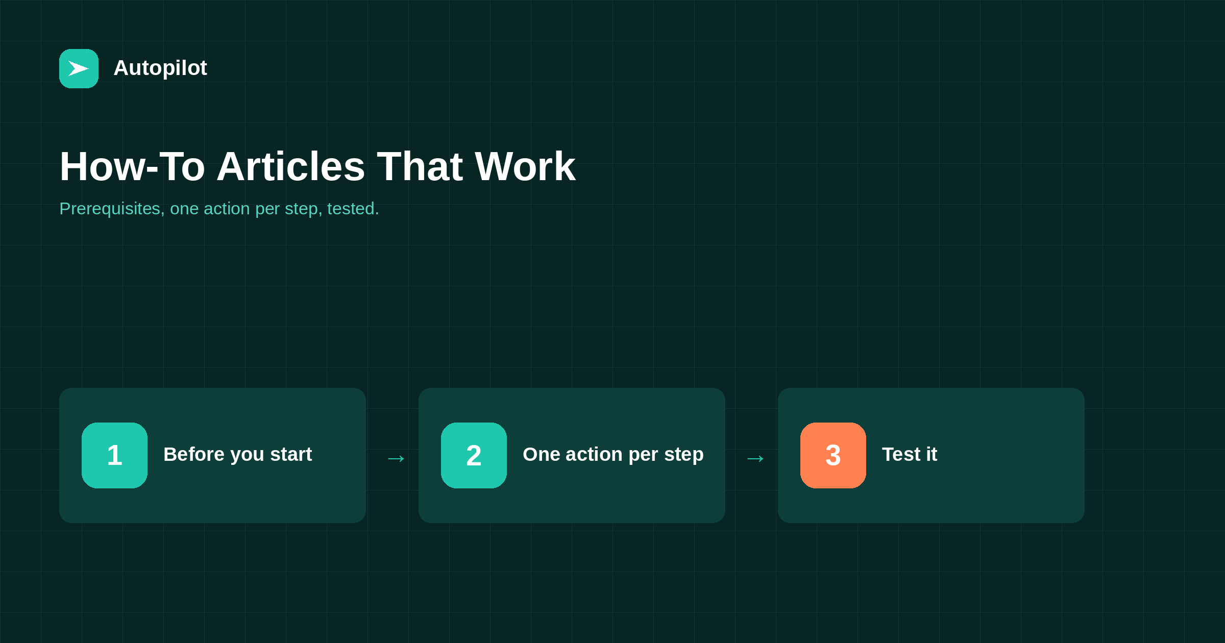 How to Write a How-To Article People Can Actually Follow