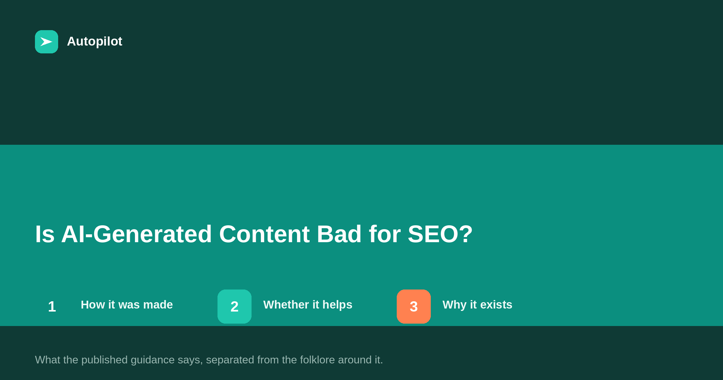 Is AI-Generated Content Bad for SEO? What Google Actually Says in 2026