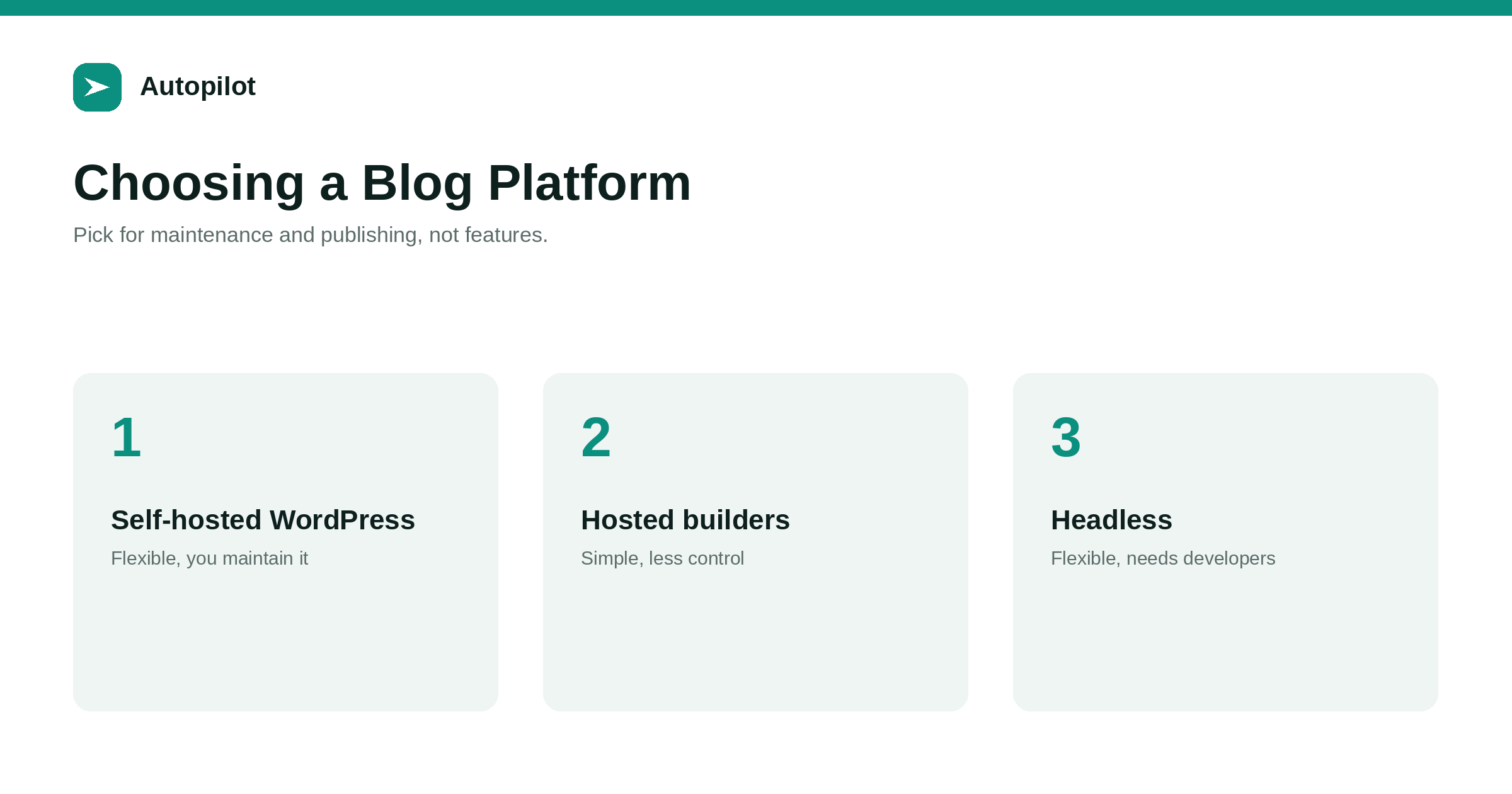 WordPress or Another Platform for a Business Blog?