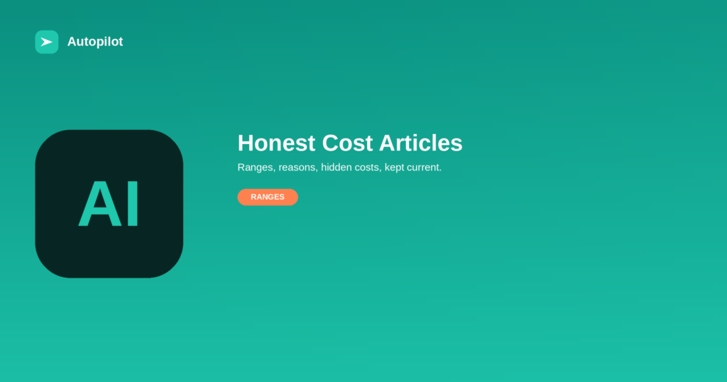 Writing Honest Articles About What Things Cost