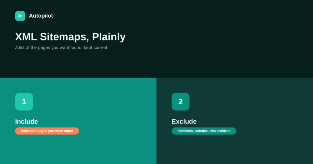 XML Sitemaps Explained for People Who Publish