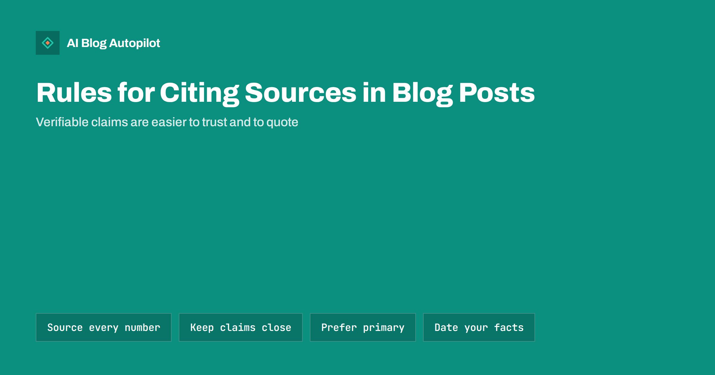 Citing Sources in Blog Posts: Why It Helps in AI Answers