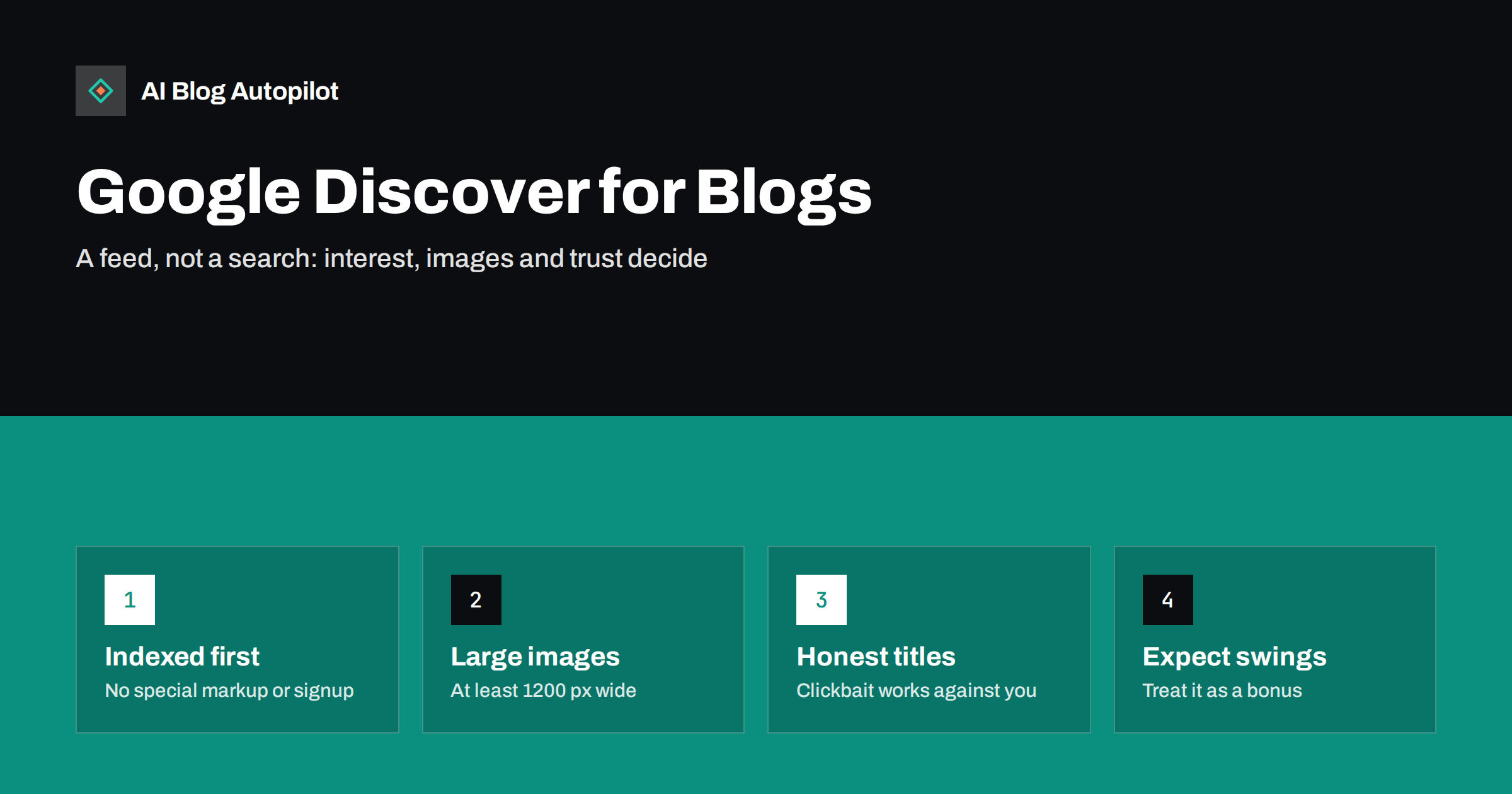 Google Discover for Blogs: What Gets Articles Shown