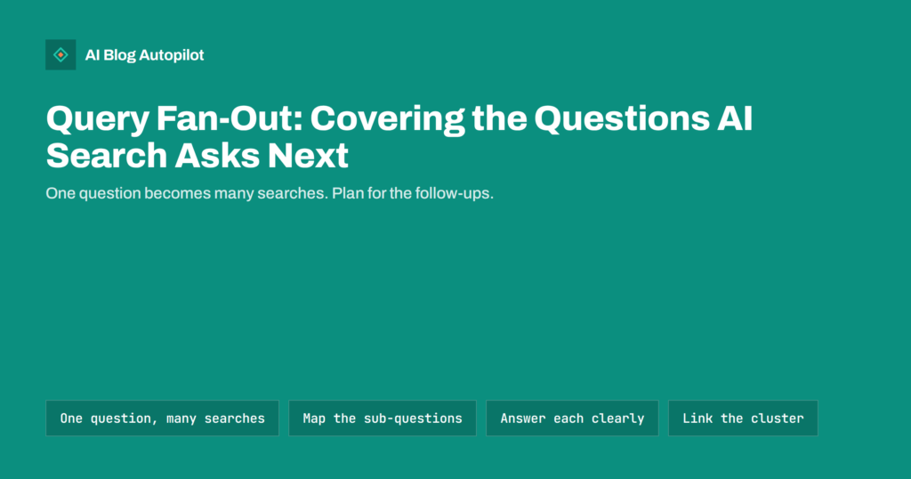 Query Fan-Out: Covering the Questions AI Search Asks Next