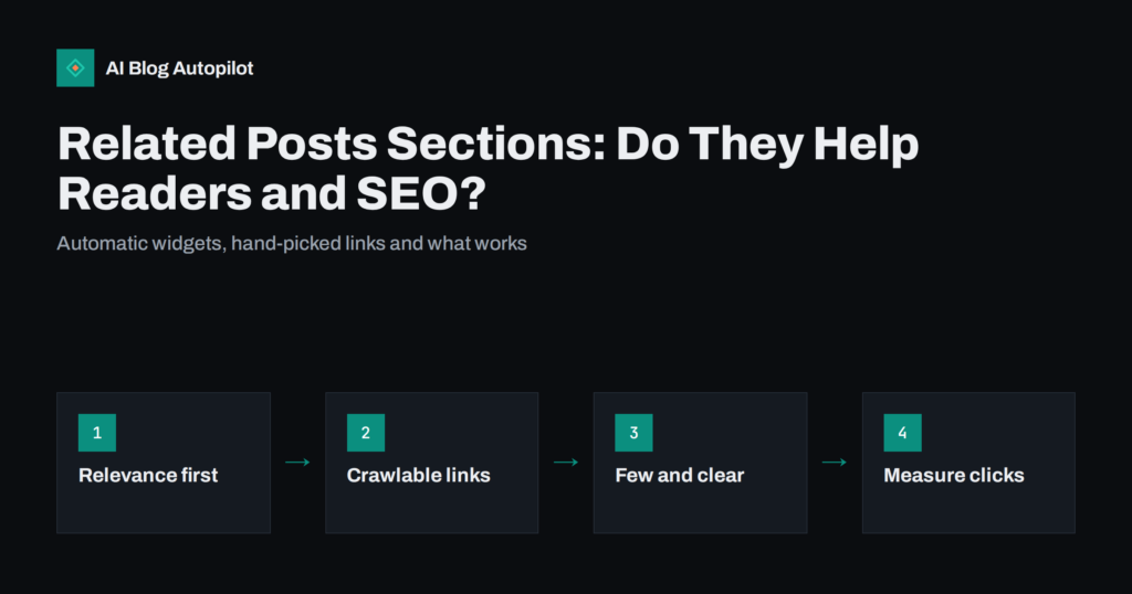 Related Posts Sections: Do They Help Readers and SEO?