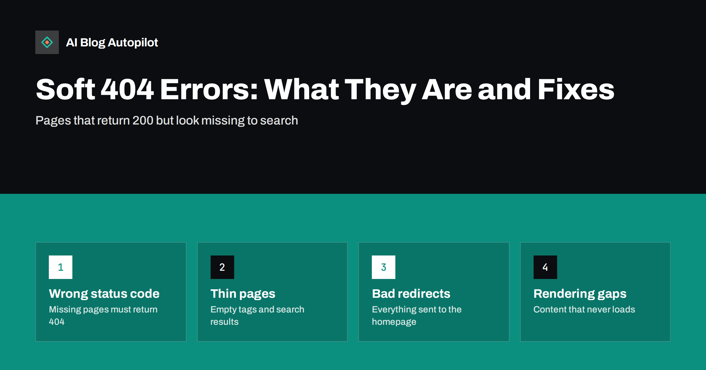 Soft 404 Errors: What They Are and How to Fix Them