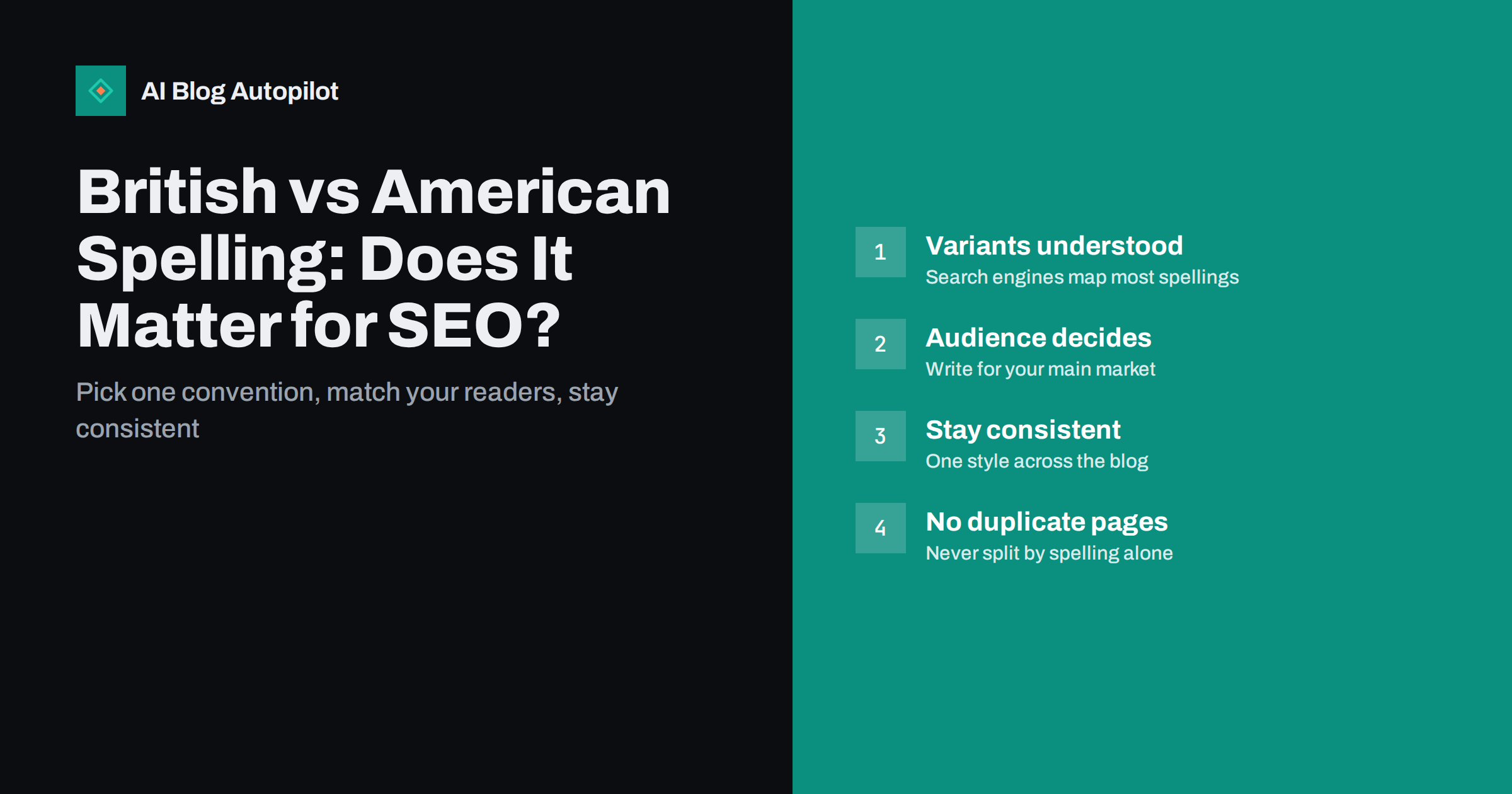 British vs American Spelling: Does It Matter for SEO?