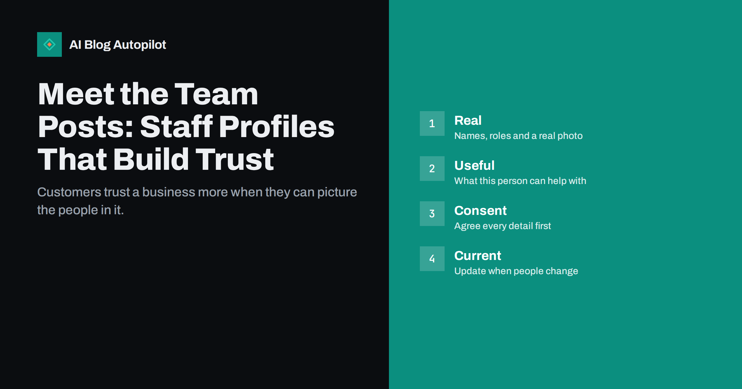Meet the Team Posts: Staff Profiles That Build Trust