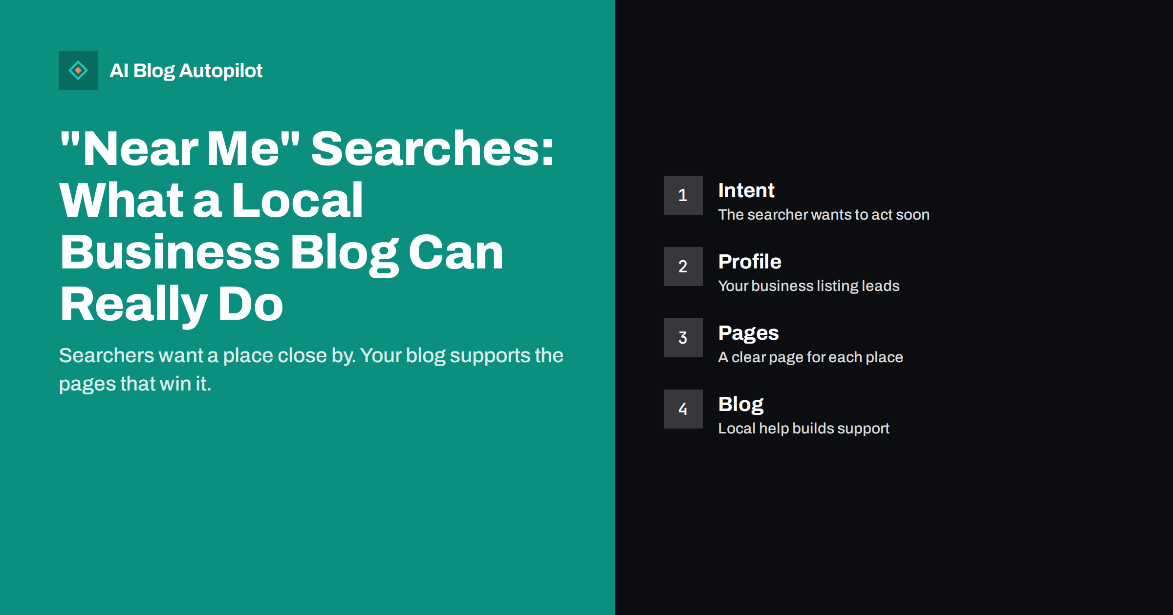 “Near Me” Searches: What a Local Business Blog Can Really Do
